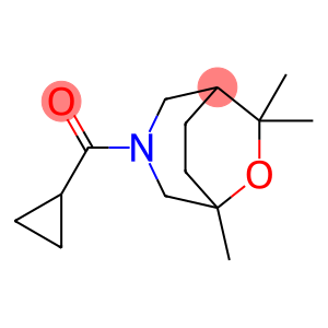 cyclopropyl-(1,9,9-trimethyl-8-oxa-3-azabicyclo[3.2.2]non-3-yl)methano ne