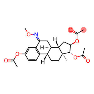 3,16α,17β-Triacetoxyestra-1,3,5(10)-trien-6-one O-methyl oxime