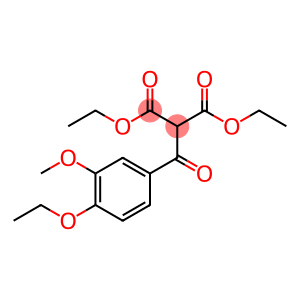 Propanedioic acid, 2-(4-ethoxy-3-methoxybenzoyl)-, 1,3-diethyl ester