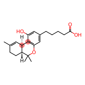 6H-Dibenzo[b,d]pyran-3-pentanoic acid, 6a,7,8,10a-tetrahydro-1-hydroxy-6,6,9-trimethyl-, (6aR,10aR)-