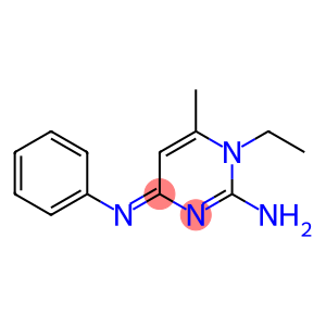 2-Pyrimidinamine,1-ethyl-1,4-dihydro-6-methyl-4-(phenylimino)-(9CI)