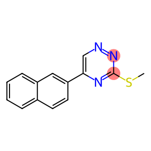 3-methylsulfanyl-5-naphthalen-2-yl-1,2,4-triazine