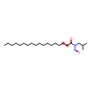 Octadecanamide, N-(2-methylpropyl)-N-nitroso-