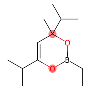 2-Ethyl-4-methyl-4,6-bis(1-methylethyl)-4H-1,3,2-dioxaborin