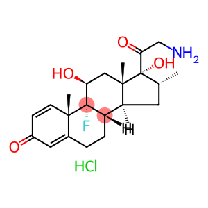 21-amino-9-fluoro-11β,17a-dihydroxy-16a-methylpregna-1,4-diene-3,20-dione,hydrochloride