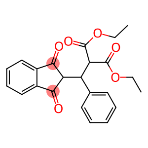 diethyl 2-[(1,3-dioxo-2,3-dihydro-1H-inden-2-yl)(phenyl)methyl]malonate