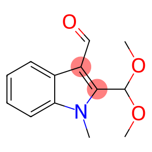 1H-Indole-3-carboxaldehyde, 2-(dimethoxymethyl)-1-methyl-