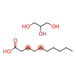 1,2,3-Propantriol, Homopolymer, Decanoat, mittlere Molmasse ca. 400-600 g/mol (400-600 d)