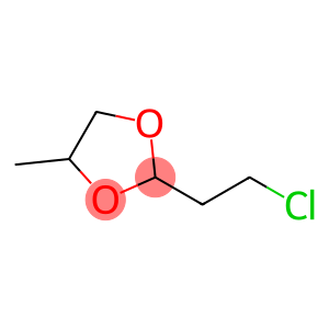 2-(2-chloroethyl)-4-methyl-1,3-dioxolane
