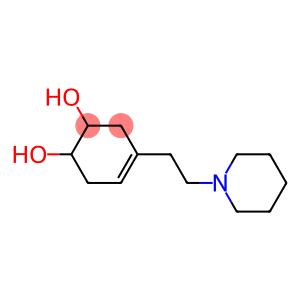 4-Cyclohexene-1,2-diol, 4-[2-(1-piperidinyl)ethyl]- (9CI)