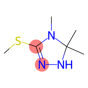 1H-1,2,4-Triazole,4,5-dihydro-4,5,5-trimethyl-3-(methylthio)-(9CI)