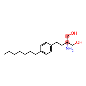 2-氨基-2-[2-(4-庚基苯基)乙基]丙烷-1,3-二醇