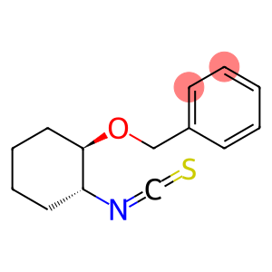 (1R,2R)-(-)-2-BENZYLOXYCYCLOHEXYL ISOTHIOCYANATE