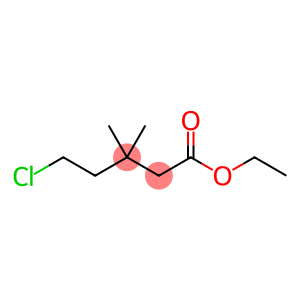 Pentanoic acid, 5-chloro-3,3-dimethyl-, ethyl ester