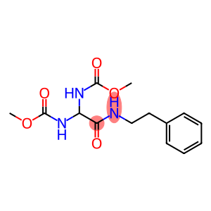 Carbamic acid, [2-oxo-2-[(2-phenylethyl)amino]ethylidene]bis-, dimethyl ester (9CI)