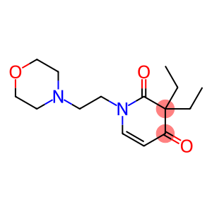3,3-Diethyl-1-(2-(4-morpholinyl)ethyl)-2,4(1H,3H)-pyridinedione