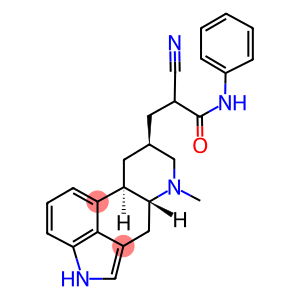 alpha-Cyano-6-methyl-N-phenylergoline-8-beta-propanamide