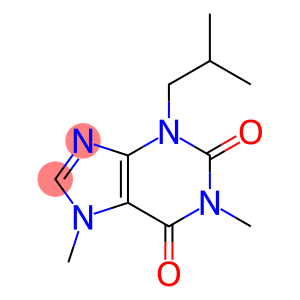 1,7-Dimethyl-3-isobutylxanthine