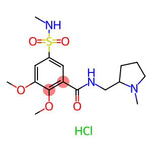 2,3-dimethoxy-5-[(methylamino)sulphonyl]-N-[(1-methyl-2-pyrrolidinyl)methyl]benzamide monohydrochloride