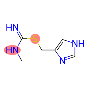 Carbamimidothioic  acid,  methyl-,  1H-imidazol-4-ylmethyl  ester  (9CI)