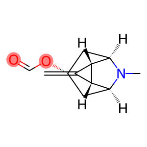 9-Azatricyclo[3.3.1.02,4]nonan-7-ol,9-methyl-3-methylene-,formate(ester),(1alpha,2beta,4beta,5alpha,7beta)-