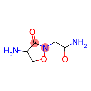 2-Isoxazolidineacetamide, 4-amino-3-oxo-