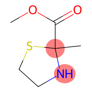 2-Thiazolidinecarboxylicacid,2-methyl-,methylester(7CI,9CI)