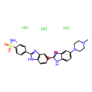 4-[5-(4-methyl-1-piperazinyl)[2,50-bi-1hbenzimidazol]-20-yl]-benzenesulfonamide