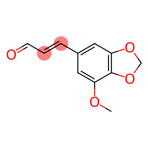 3-(7-Methoxybenzo[d][1,3]dioxol-5-yl)acrylaldehyde