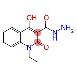 1-Ethyl-4-hydroxy-2-oxo-1,2-dihydroquinoline-3-carboxylic acid hydrazide