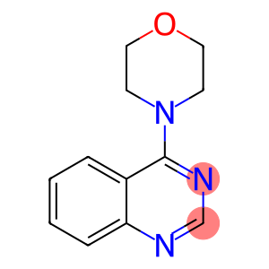 4-quinazolin-4-ylmorpholine