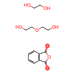 1,3-异苯并呋喃二酮与1,2-乙二醇和2,2'-氧-双(乙醇)的聚合物