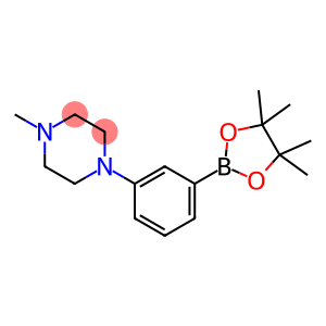 1-Methyl-4-(3-(4,4,5,5-tetramethyl-1,3,2-dioxaborolan-2-yl)phenyl)piperazine