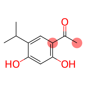 1-(2,4-dihydroxy-5-isopropylphenyl)ethanone