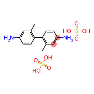 4,4'-bi-m-toluidine dihydrogen bis(sulphate)