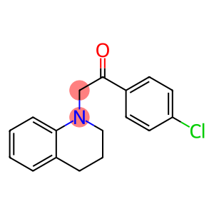 1-(4-chlorophenyl)-2-(3,4-dihydro-2H-quinolin-1-yl)ethanone