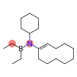 Diethyl[cyclohexyl(1-cyclodecen-1-yl)amino]borane