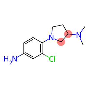 1-(4-AMINO-2-CHLOROPHENYL)-N,N-DIMETHYLPYRROLIDIN-3-AMINE