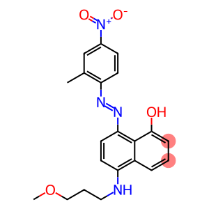 5-[(3-methoxypropyl)amino]-8-[(2-methyl-4-nitrophenyl)azo]-1-naphthol