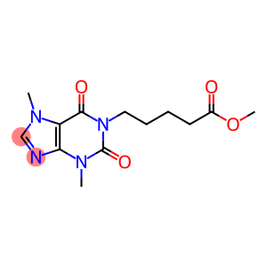 Methyl 5-(3,7-dimethyl-2,6-dioxo-2,3,6,7-tetrahydro-1H-purin-1-yl)pentanoate