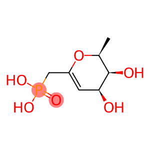 L-arabino-Hept-5-enitol, 2,6-anhydro-1,5,7-trideoxy-7-phosphono- (9CI)