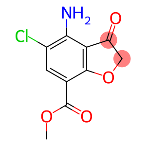 methyl 4-amino-5-chloro-3-oxo-2,3-dihydrobenzofuran-7-carboxylate