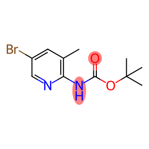 (5-BROMO-3-METHYLPYRIDIN-2-YL)CARBAMIC ACID TERT-BUTYL ESTER