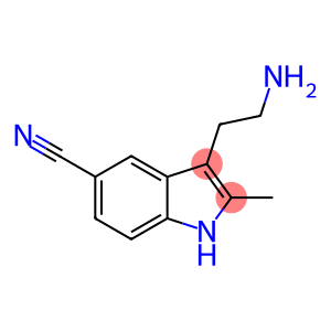 3-(2-AMINO-ETHYL)-2-METHYL-1H-INDOLE-5-CARBONITRILE