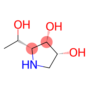 3,4-Pyrrolidinediol,2-(1-hydroxyethyl)-,[2R-[2alpha(S*),3alpha,4alpha]]-(9CI)