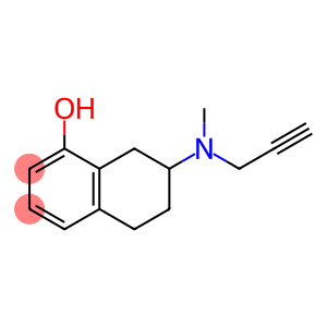 1-NAPHTHALENOL, 5,6,7,8-TETRAHYDRO-7-(METHYL-2-PROPYNYLAMINO)-, HYDROCHLORIDE