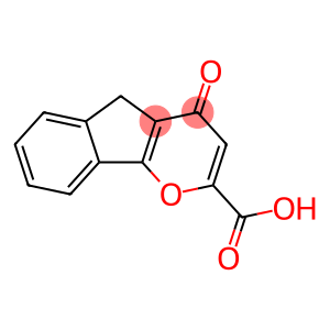 Indeno(1,2-b)pyran-2-carboxylic acid, 4,5-dihydro-4-oxo-