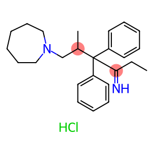 1H-Azepine-1-butanimine, α-ethylhexahydro-γ-methyl-β,β-diphenyl-, hydrochloride (1:2)