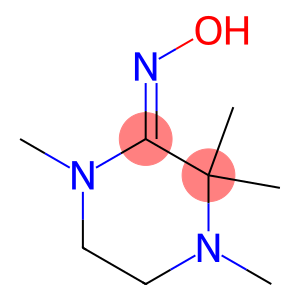 Piperazinone, 1,3,3,4-tetramethyl-, oxime, (E)- (9CI)