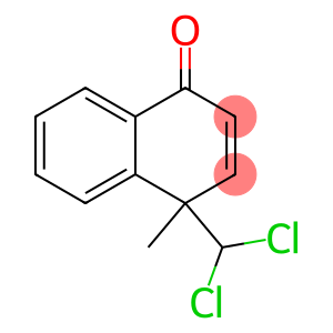 1(4H)-Naphthalenone,4-(dichloromethyl)-4-methyl-